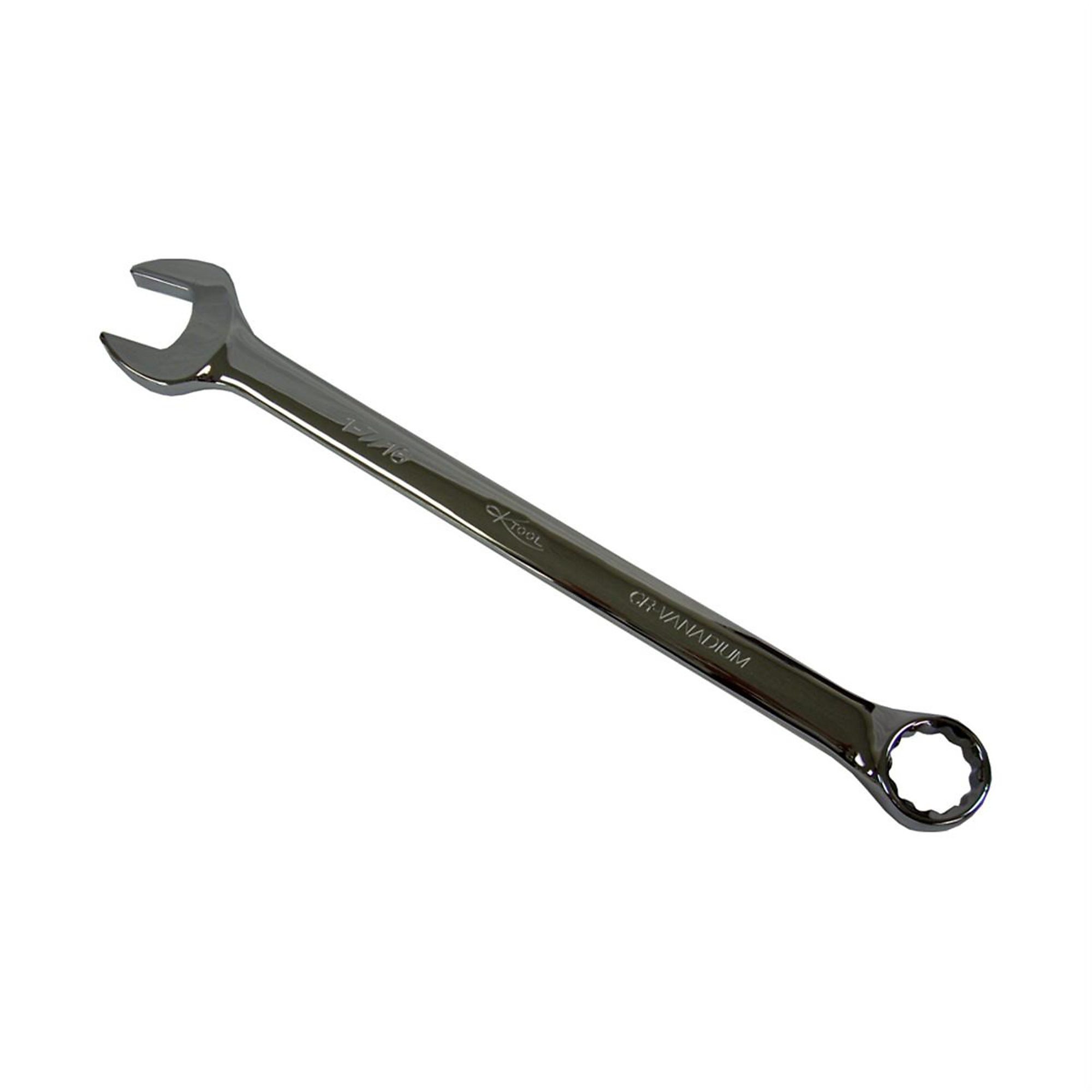 K-Tool International Combination Wrench — 1 7/16in., 12-Point, High Polish Alloy Steel, Model# KTI41346